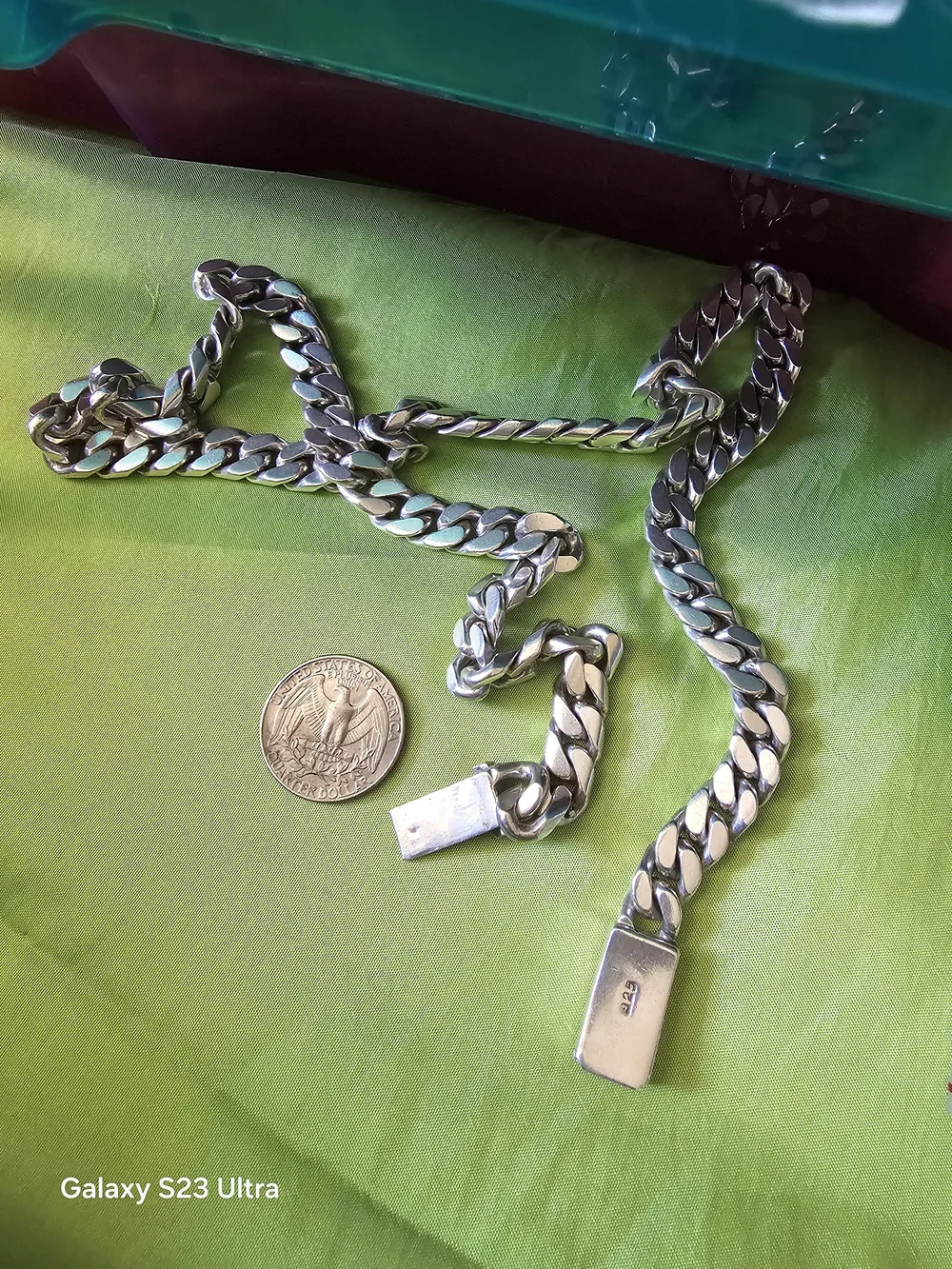 Men's Sterling Silver 925- Cuban Link Chain -